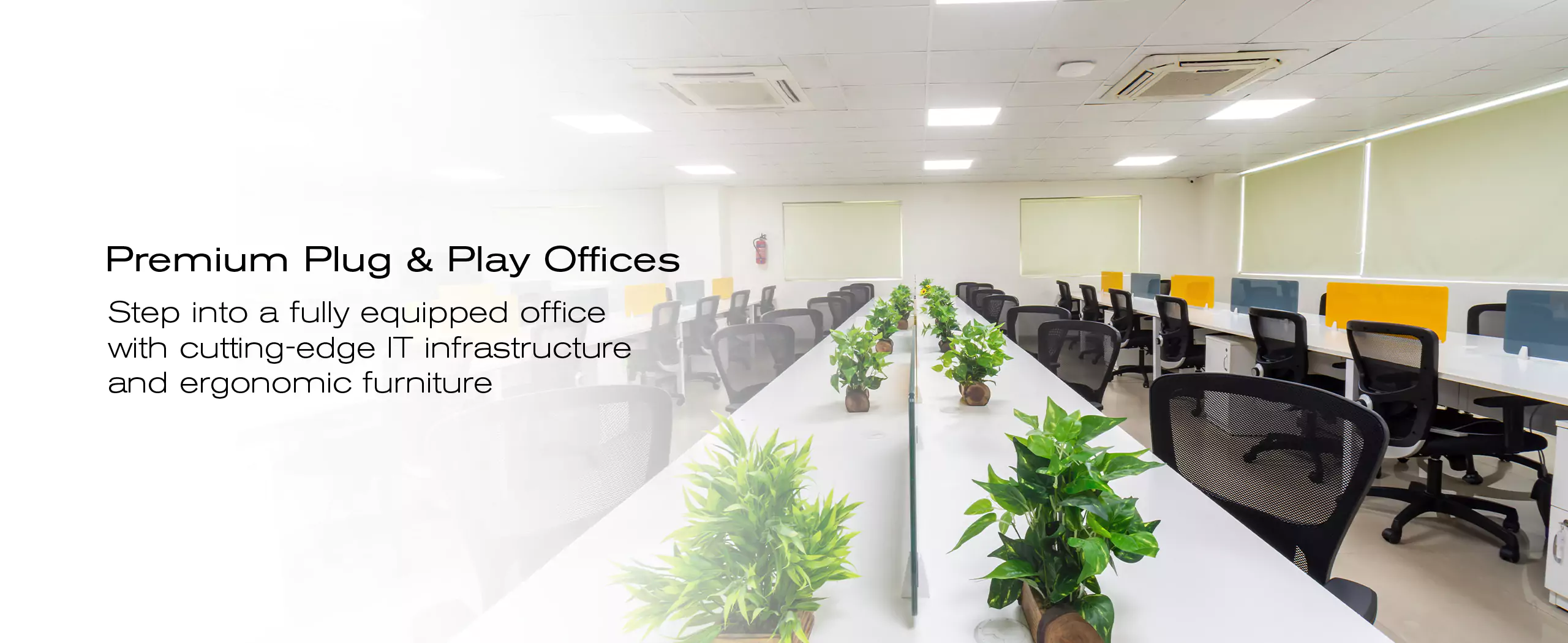 Premium plug-and-play office spaces for rent near me